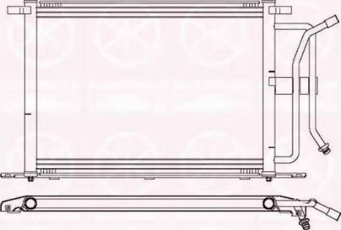 Klokkerholm 2563305258 - Кондензатор, климатизация vvparts.bg