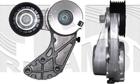 KM International FI19820 - Ремъчен обтегач, пистов ремък vvparts.bg