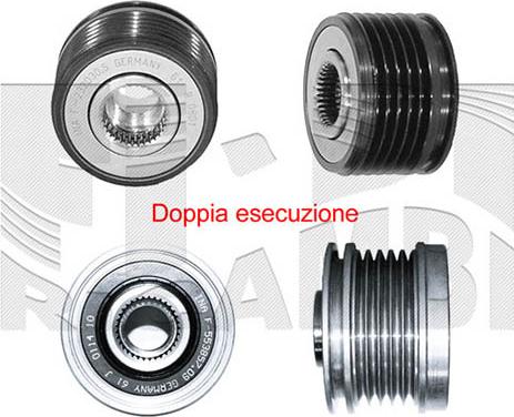 KM International FI10140 - Ремъчна шайба, генератор vvparts.bg