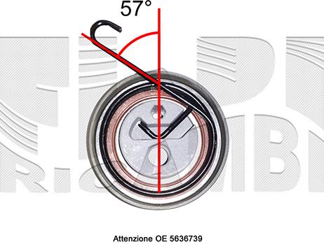 KM International FI11770 - Обтяжна ролка, ангренаж vvparts.bg