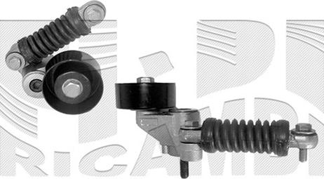 KM International FI8460 - Ремъчен обтегач, пистов ремък vvparts.bg