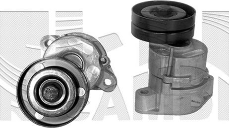KM International FI2480 - Ремъчен обтегач, пистов ремък vvparts.bg