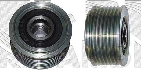 KM International FI24830 - Ремъчна шайба, генератор vvparts.bg