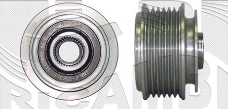 KM International FI20780 - Ремъчна шайба, генератор vvparts.bg