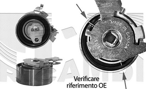 KM International FI2740 - Обтяжна ролка, ангренаж vvparts.bg