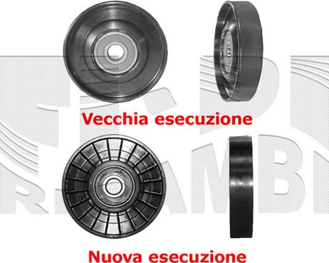 KM International FI7380 - Паразитна / водеща ролка, пистов ремък vvparts.bg