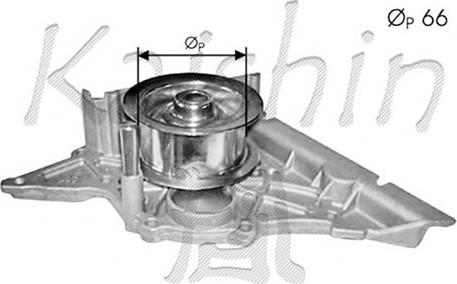 KM International WPK381 - Водна помпа vvparts.bg