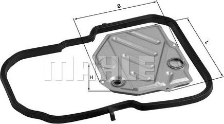 KNECHT HX 46D2 - Хидравличен филтър, автоматична предавателна кутия vvparts.bg