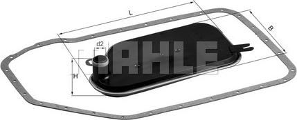 KNECHT HX 84D - Хидравличен филтър, автоматична предавателна кутия vvparts.bg