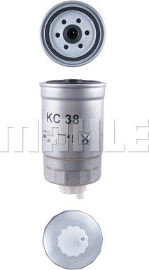 KNECHT KC 38 - Горивен филтър vvparts.bg