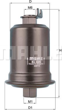 KNECHT KL 435 - Горивен филтър vvparts.bg