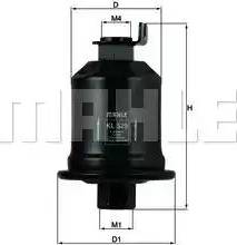 KNECHT KL 529 - Горивен филтър vvparts.bg