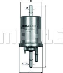 KNECHT KL 156/3 - Горивен филтър vvparts.bg