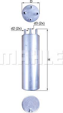 KNECHT KL229/11 - Горивен филтър vvparts.bg