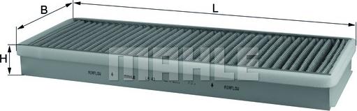 KNECHT LA 43 - Филтър купе (поленов филтър) vvparts.bg