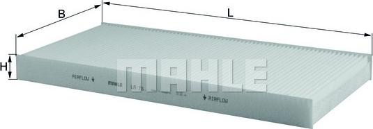 KNECHT LA 78 - Филтър купе (поленов филтър) vvparts.bg