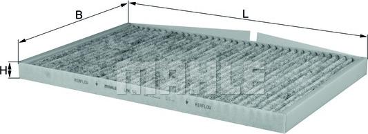 KNECHT LAK 58 - Филтър купе (поленов филтър) vvparts.bg