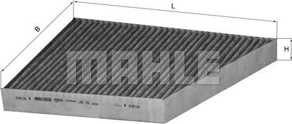 KNECHT LAK 156 - Филтър купе (поленов филтър) vvparts.bg