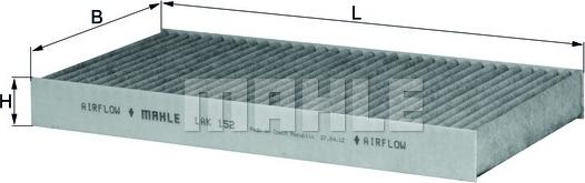 KNECHT LAK 152 - Филтър купе (поленов филтър) vvparts.bg