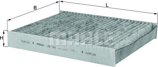 KNECHT LAK 169 - Филтър купе (поленов филтър) vvparts.bg