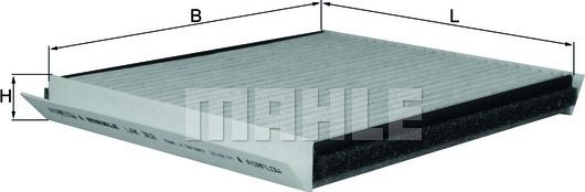 KNECHT LAK 362 - Филтър купе (поленов филтър) vvparts.bg