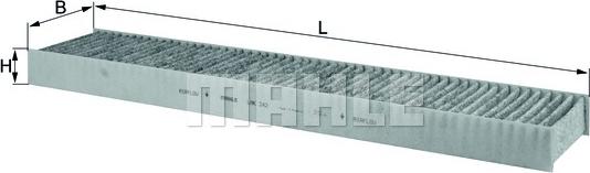 KNECHT LAK 242 - Филтър купе (поленов филтър) vvparts.bg