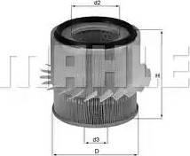 KNECHT LX 683 - Въздушен филтър vvparts.bg