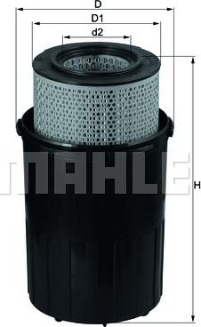 KNECHT LX 388 - Въздушен филтър vvparts.bg