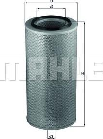 KNECHT LX 271 - Въздушен филтър vvparts.bg