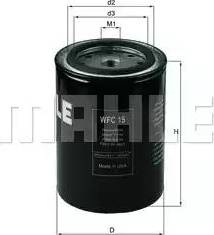 KNECHT WFC 15 - Филтър за охладителната течност vvparts.bg