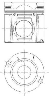 Kolbenschmidt 99374962 - Ремонтен к-кт, бутало / риза vvparts.bg