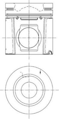 Kolbenschmidt 99353966 - Ремонтен к-кт, бутало / риза vvparts.bg