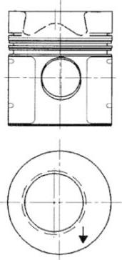 Kolbenschmidt 97294960 - Ремонтен к-кт, бутало / риза vvparts.bg