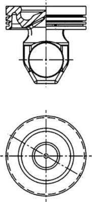 Kolbenschmidt 40338961 - Ремонтен к-кт, бутало / риза vvparts.bg