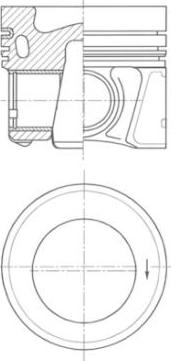 Kolbenschmidt 41647600 - Бутало vvparts.bg