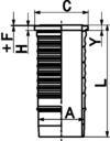 Kolbenschmidt 89411110 - Цилиндрова риза vvparts.bg