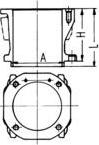 Kolbenschmidt 89196110 - Цилиндрова риза vvparts.bg