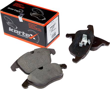 Kortex KT1683T - Комплект спирачно феродо, дискови спирачки vvparts.bg