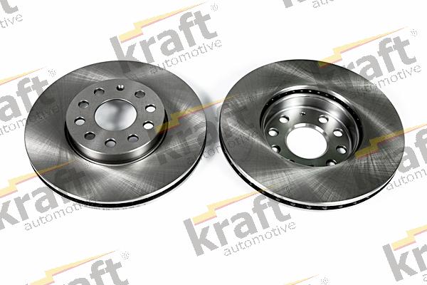 KRAFT AUTOMOTIVE 6040450 - Спирачен диск vvparts.bg