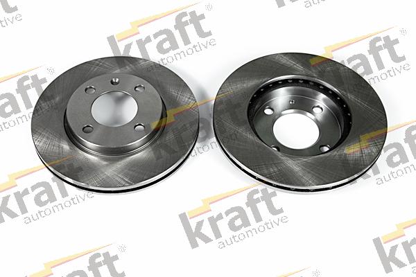 KRAFT AUTOMOTIVE 6040110 - Спирачен диск vvparts.bg