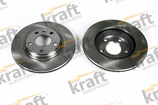 KRAFT AUTOMOTIVE 6040280 - Спирачен диск vvparts.bg