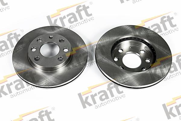 KRAFT AUTOMOTIVE 6041560 - Спирачен диск vvparts.bg