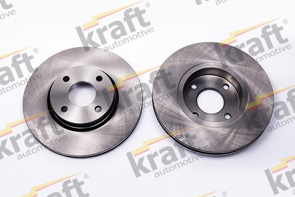 KRAFT AUTOMOTIVE 6042125 - Спирачен диск vvparts.bg