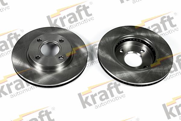 KRAFT AUTOMOTIVE 6042120 - Спирачен диск vvparts.bg