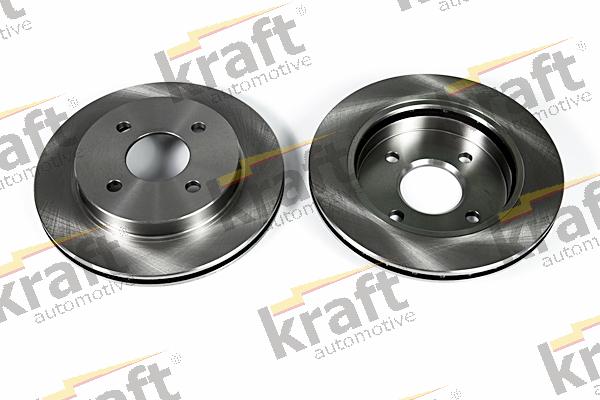 KRAFT AUTOMOTIVE 6052120 - Спирачен диск vvparts.bg