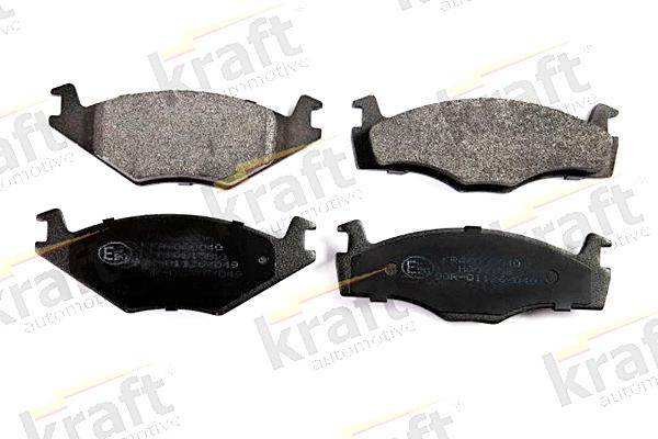 KRAFT AUTOMOTIVE 6000040 - Комплект спирачно феродо, дискови спирачки vvparts.bg