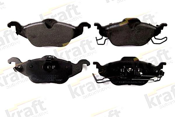 KRAFT AUTOMOTIVE 6001640 - Комплект спирачно феродо, дискови спирачки vvparts.bg