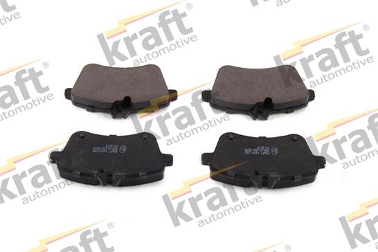 KRAFT AUTOMOTIVE 6001255 - Комплект спирачно феродо, дискови спирачки vvparts.bg