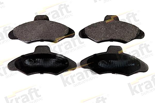 KRAFT AUTOMOTIVE 6002080 - Комплект спирачно феродо, дискови спирачки vvparts.bg