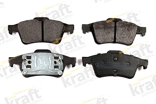 KRAFT AUTOMOTIVE 6015105 - Комплект спирачно феродо, дискови спирачки vvparts.bg